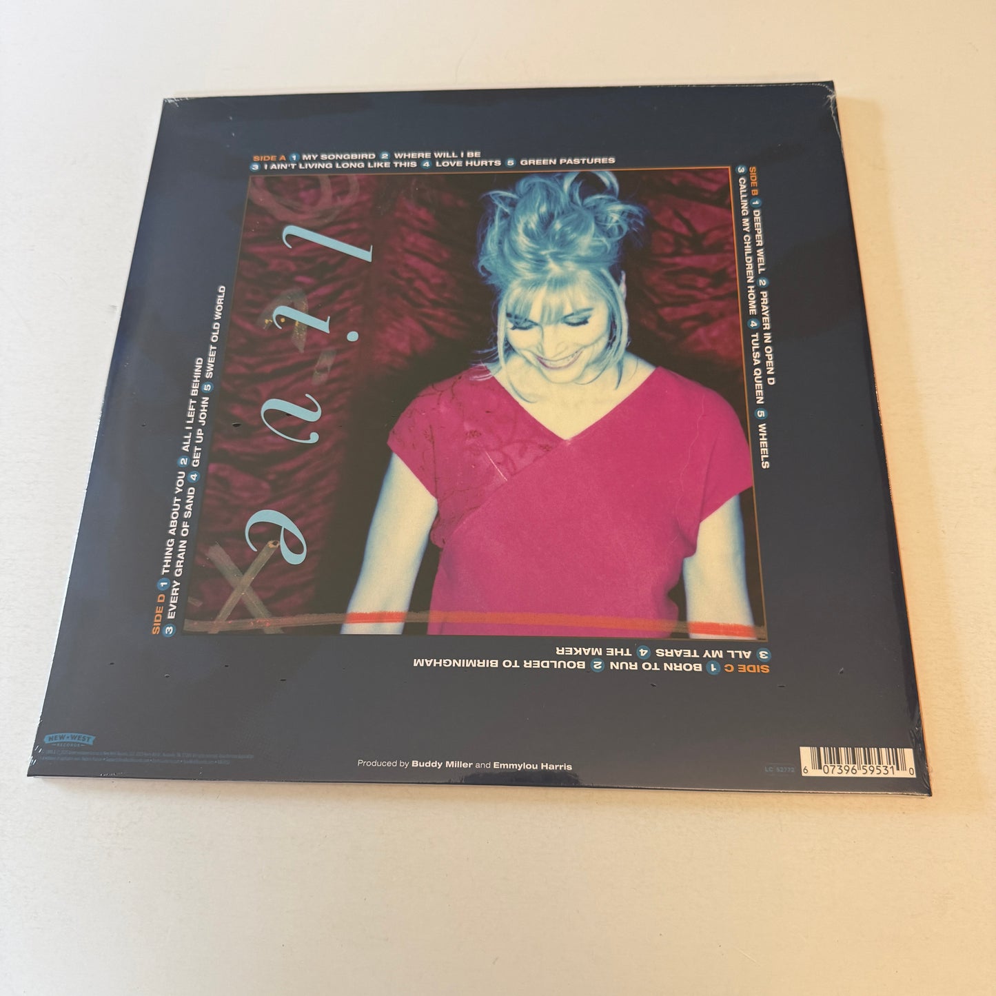 Emmylou Harris Spyboy New Colored Vinyl 2LP M\M