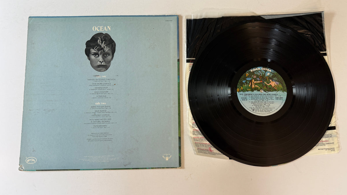 Ocean Give Tomorrow's Children One More Chance Used Vinyl LP VG+\G+