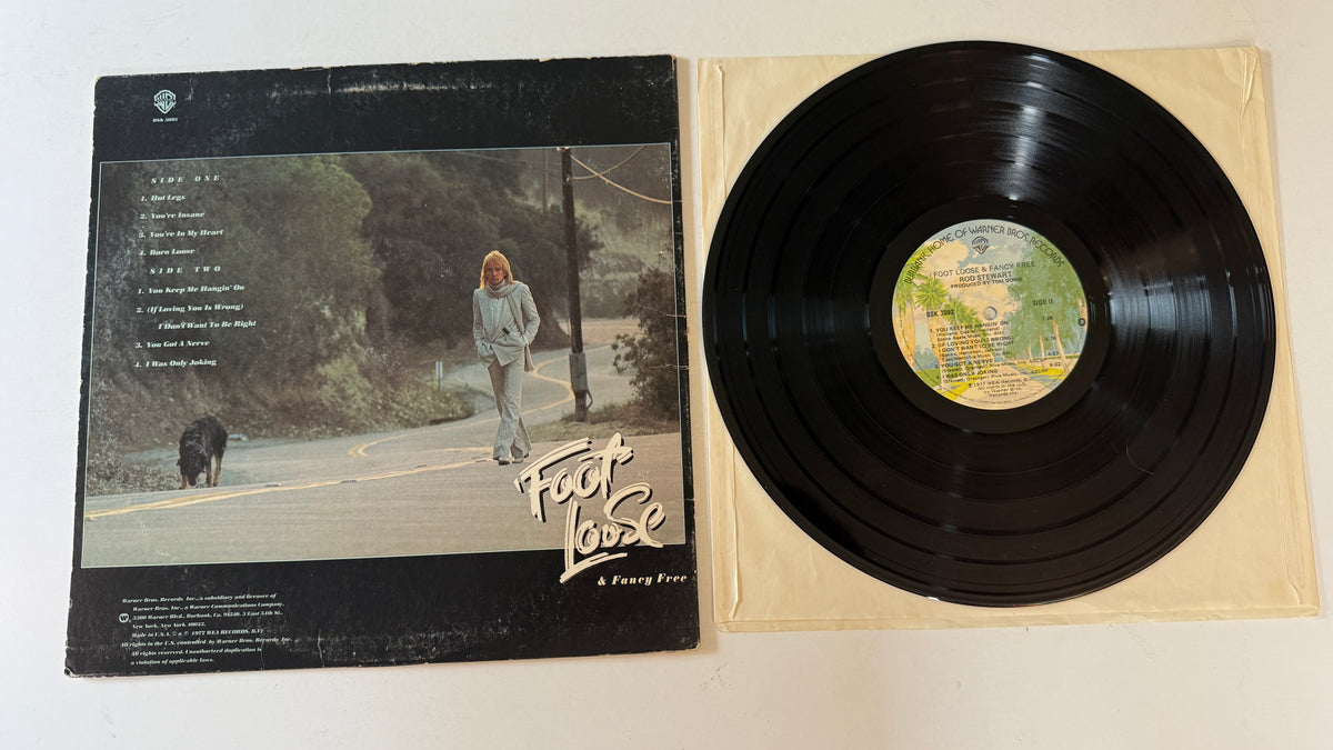 Rod Stewart Foot Loose & Fancy Free Used Vinyl LP VG+\VG