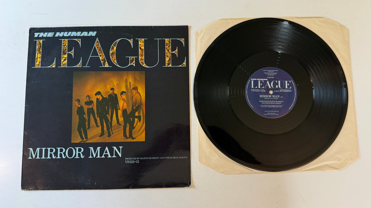 The Human League Mirror Man 12" Used Vinyl Single VG+\VG