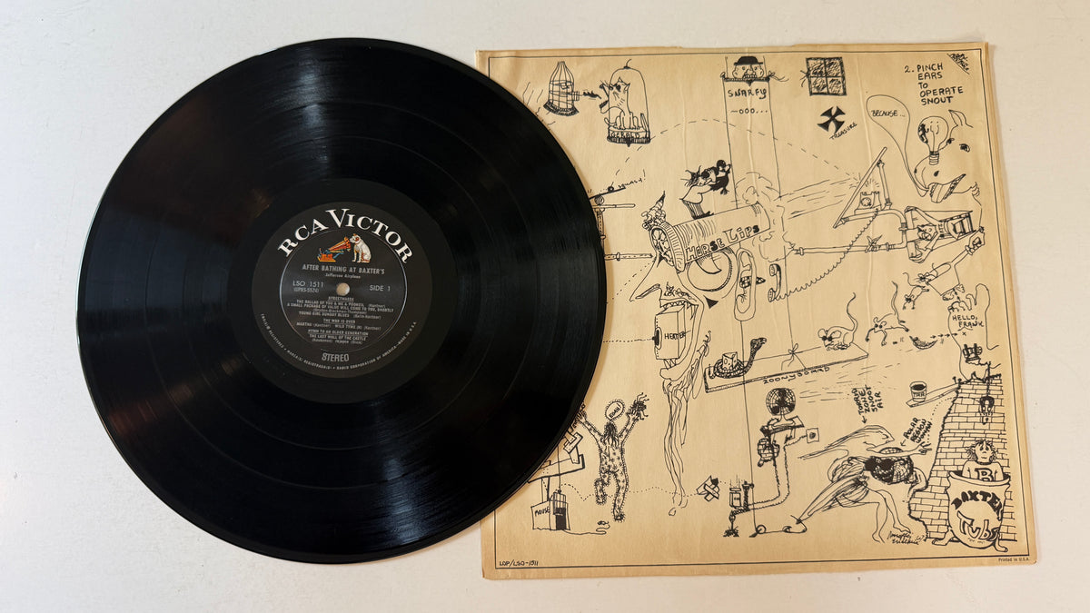 Jefferson Airplane After Bathing At Baxter's Used Vinyl LP VG\G+