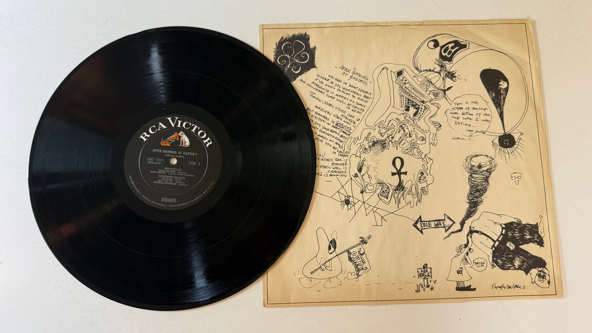 Jefferson Airplane After Bathing At Baxter's Used Vinyl LP VG\G+