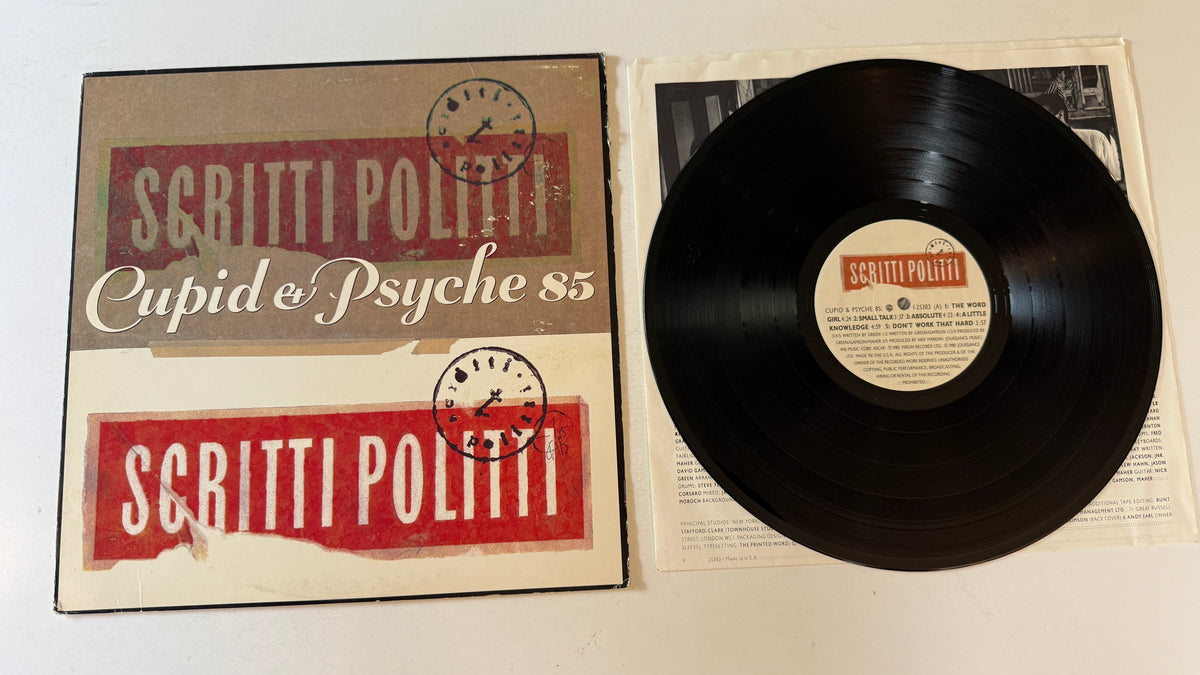 Scritti Politti Cupid & Psyche 85 Used Vinyl LP VG+\VG