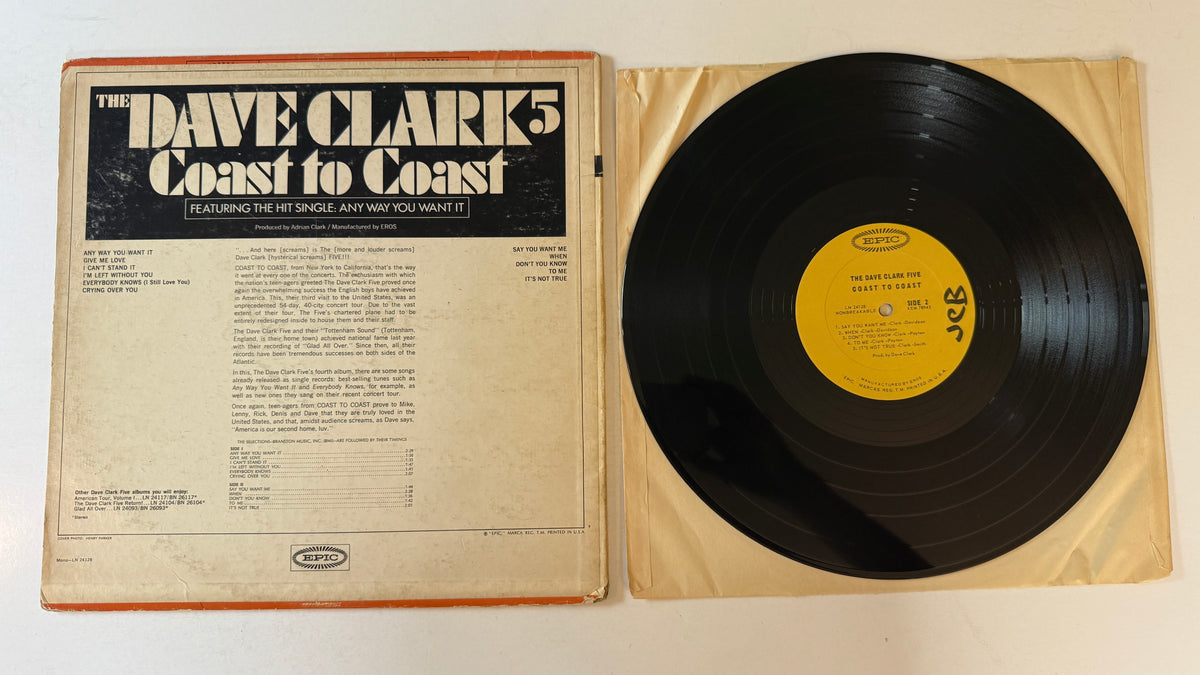 The Dave Clark Five More Greatest Hits Used Vinyl LP VG+\VG