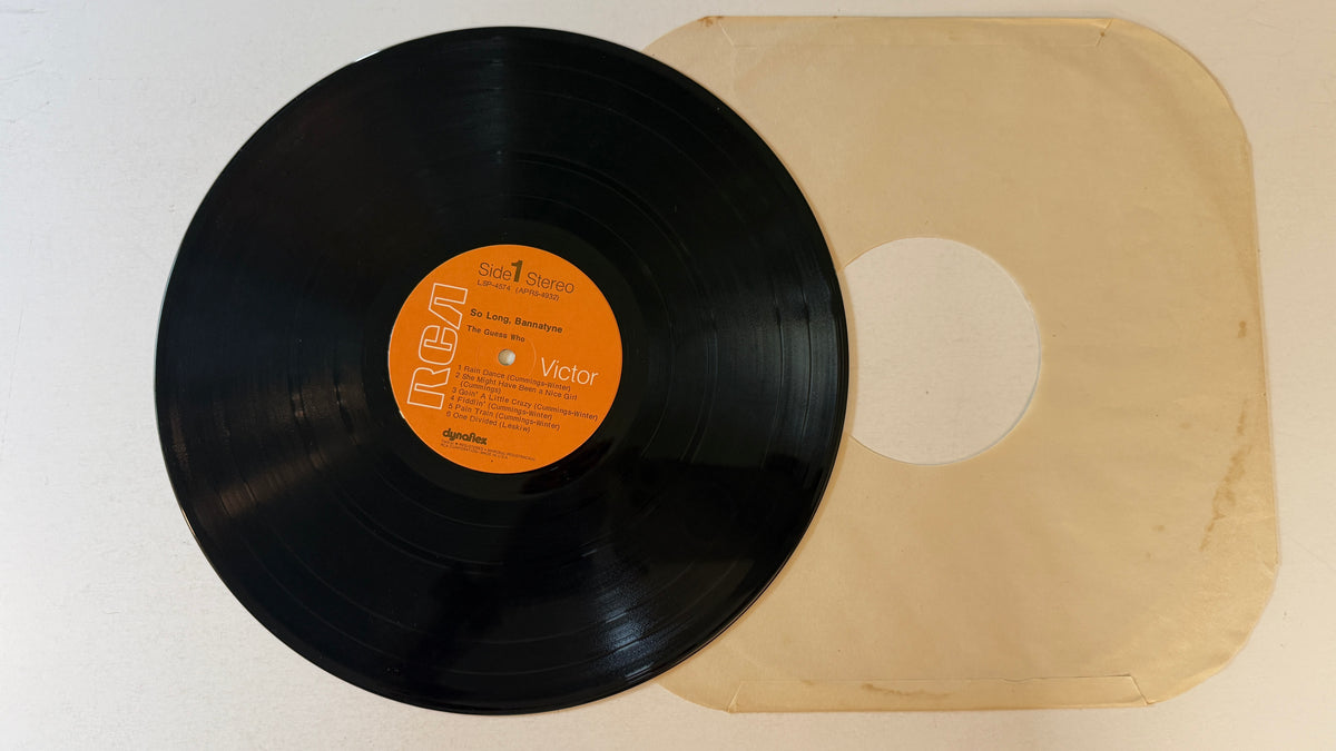 The Guess Who So Long, Bannatyne Used Vinyl LP VG+\G+