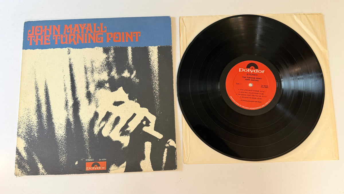 John Mayall The Turning Point Used Vinyl LP VG+\VG