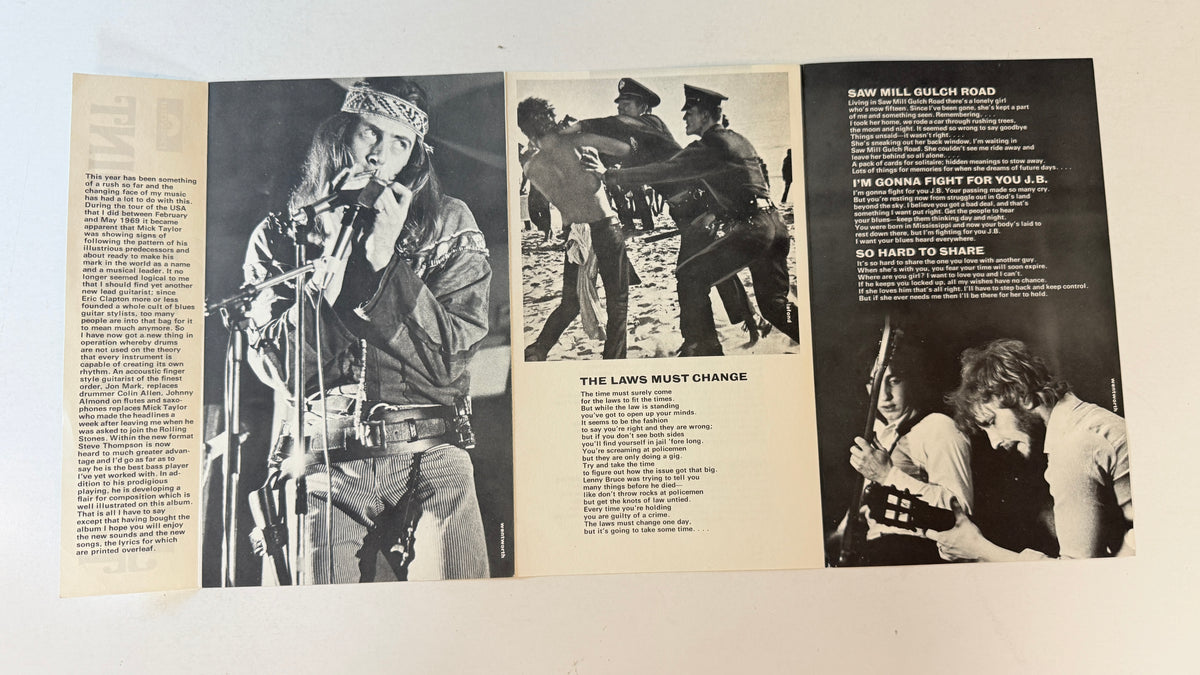 John Mayall The Turning Point Used Vinyl LP VG+\VG