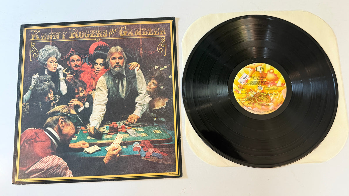 Kenny Rogers The Gambler Used Vinyl LP VG+\VG