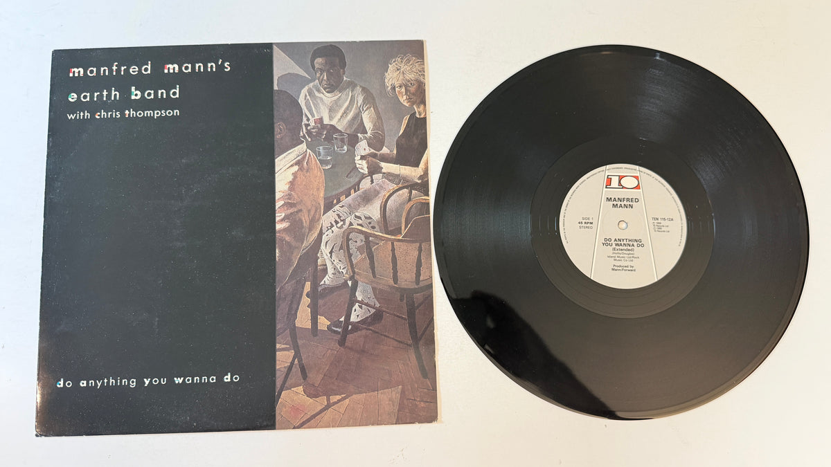 Manfred Mann's Earth Band Do Anything You Wanna Do 12" Used Vinyl Single VG+\VG