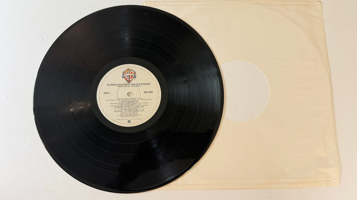 Rod Stewart Blondes Have More Fun Used Vinyl LP VG+\VG