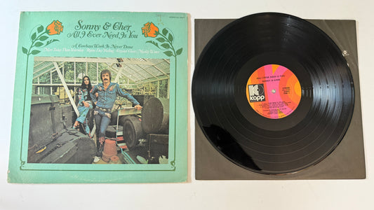 Sonny & Cher All I Ever Need Is You Used Vinyl LP VG\VG+