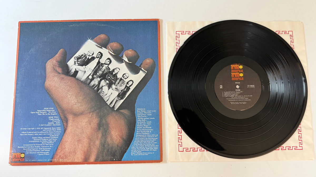 Prism Prism Used Vinyl LP VG+\VG+
