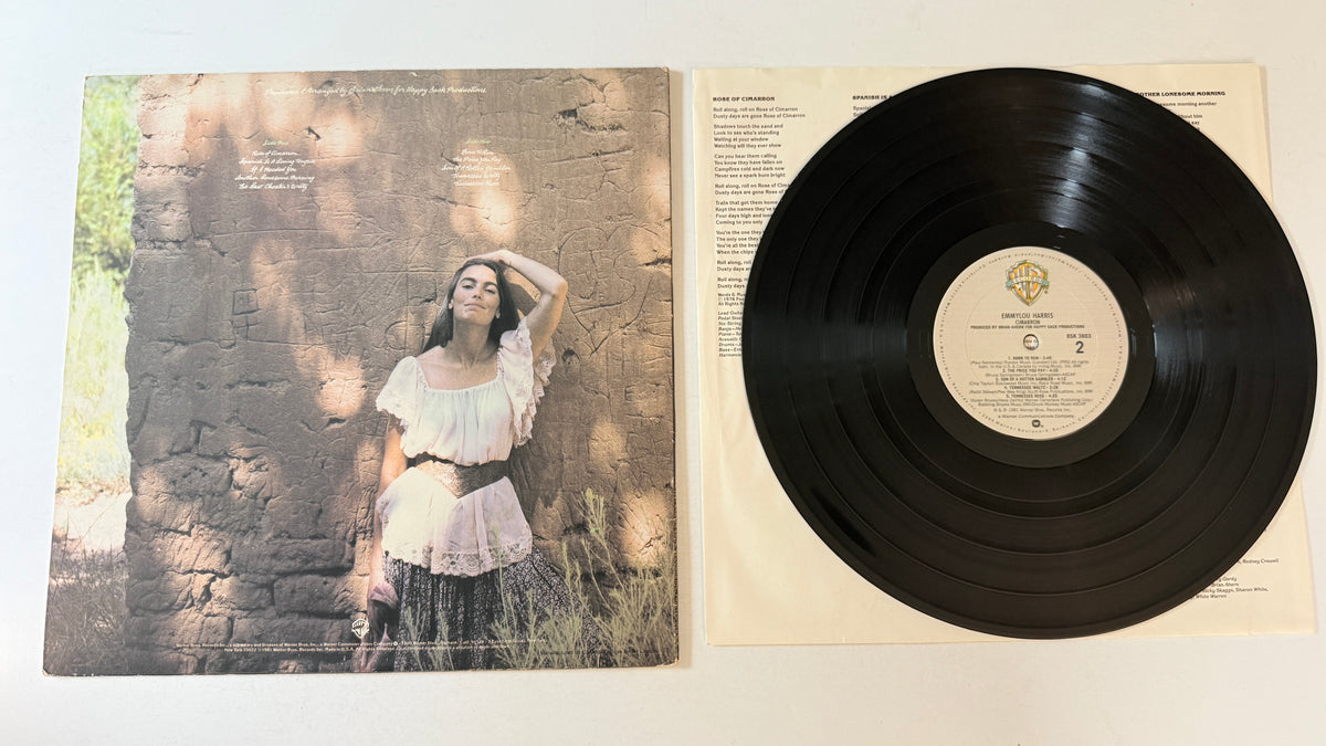 Emmylou Harris Cimarron Used Vinyl LP VG+\VG