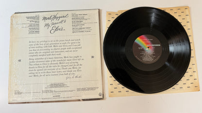 Merle Haggard My Farewell To Elvis Used Vinyl LP VG+\VG+