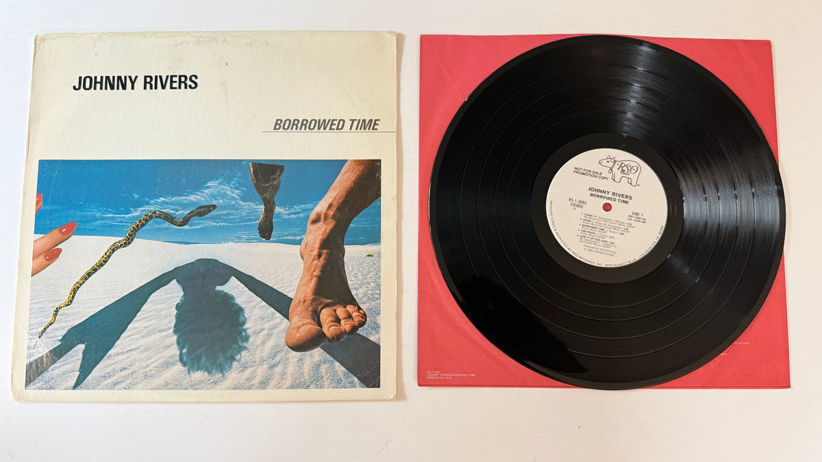 Johnny Rivers Borrowed Time Used Vinyl LP VG+\VG