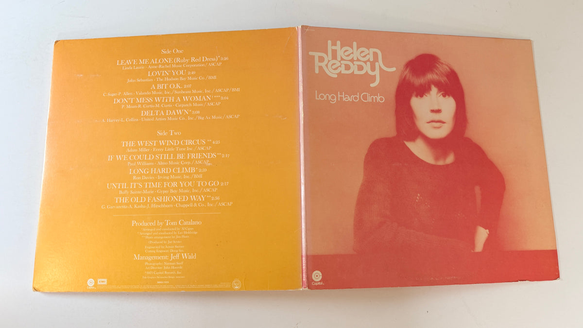 Helen Reddy Long Hard Climb Used Vinyl LP VG+\VG+