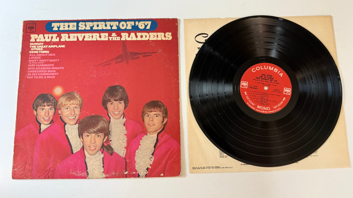 Paul Revere & The Raiders The Spirit Of '67 Used Vinyl LP VG+\VG
