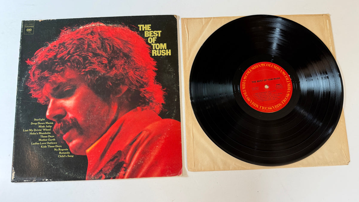 Tom Rush The Best Of Tom Rush Used Vinyl LP VG+\VG