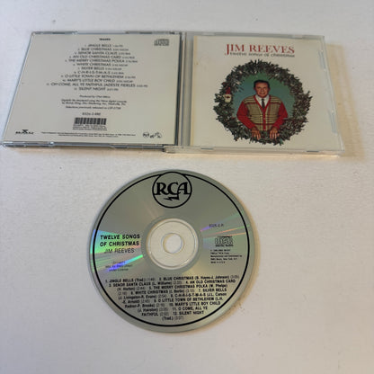 Jim Reeves Twelve Songs Of Christmas Used CD VG+\VG+