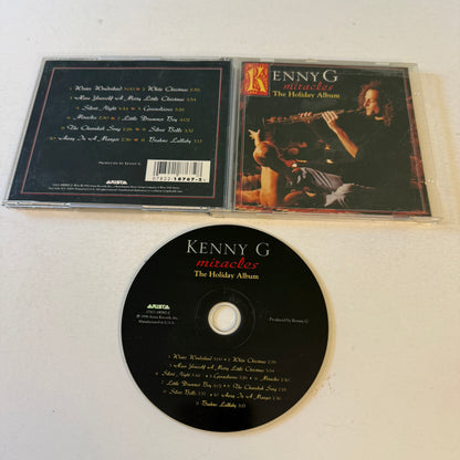 Kenny G Miracles - The Holiday Album Used CD VG+\VG