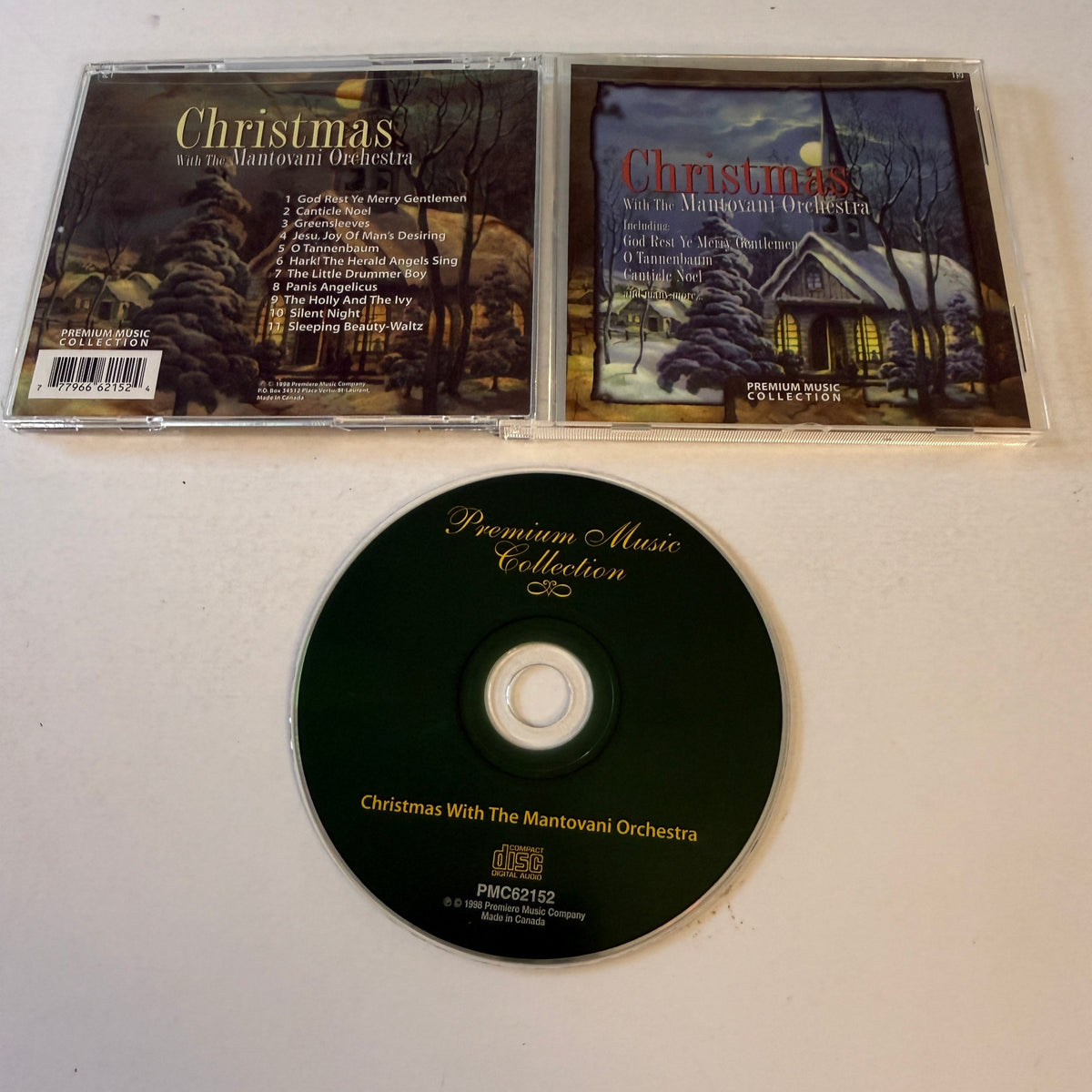 The Mantovani Orchestra Christmas With The Mantovani Orchestra Used CD VG+\VG+