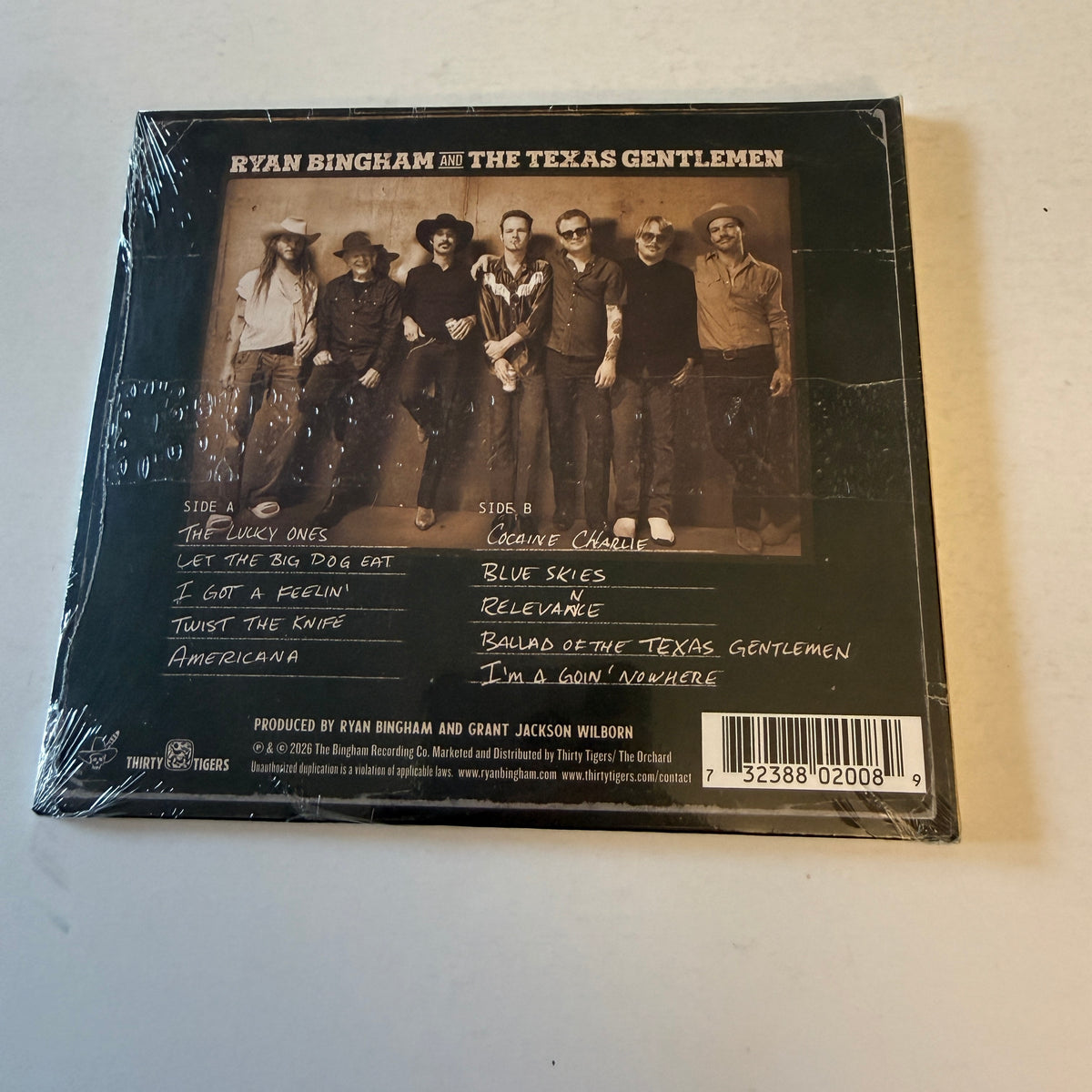 Ryan Bingham They Call Us The Lucky Ones New Digipak Sealed CD VG\VG