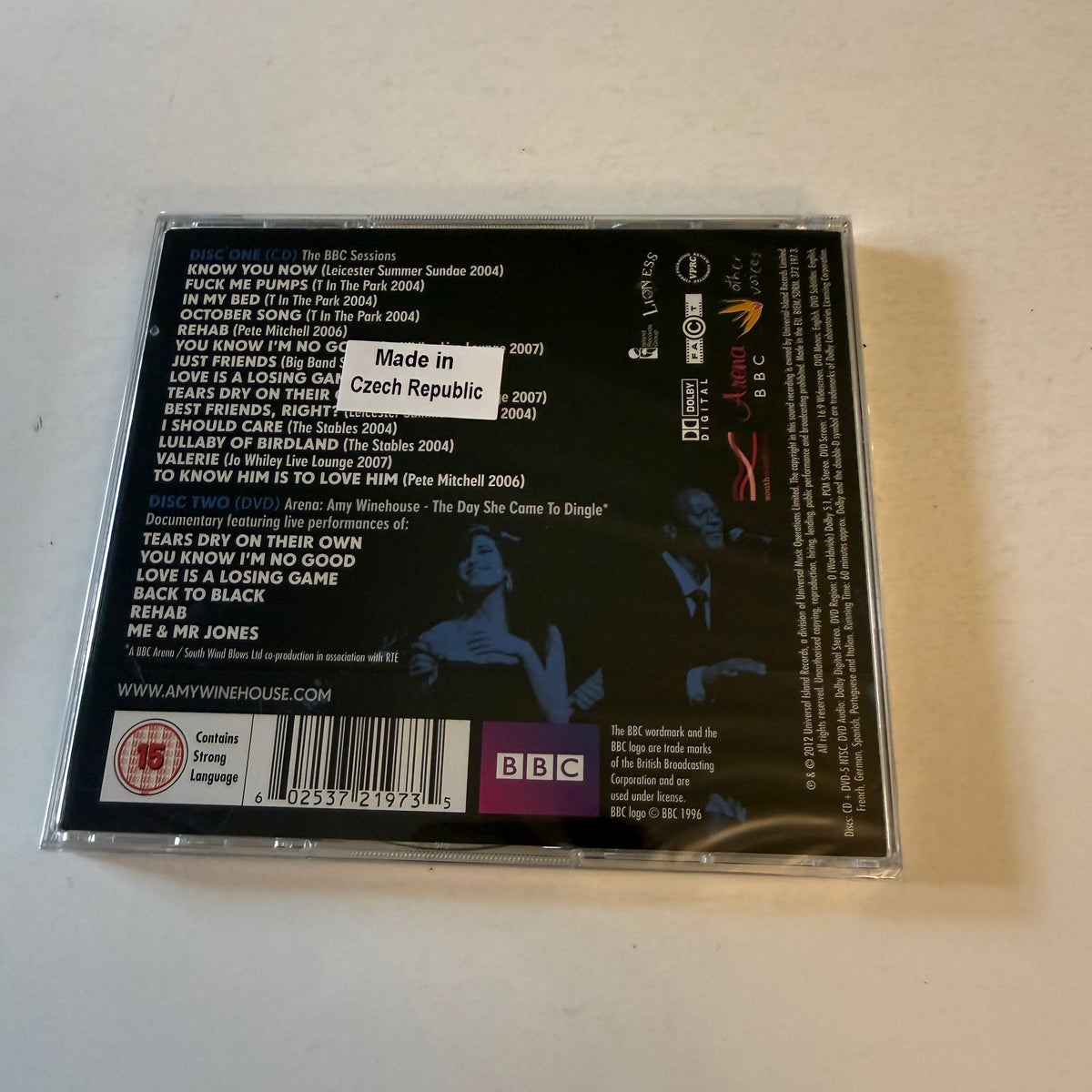 Amy Winehouse At The BBC New Sealed CD VG\VG