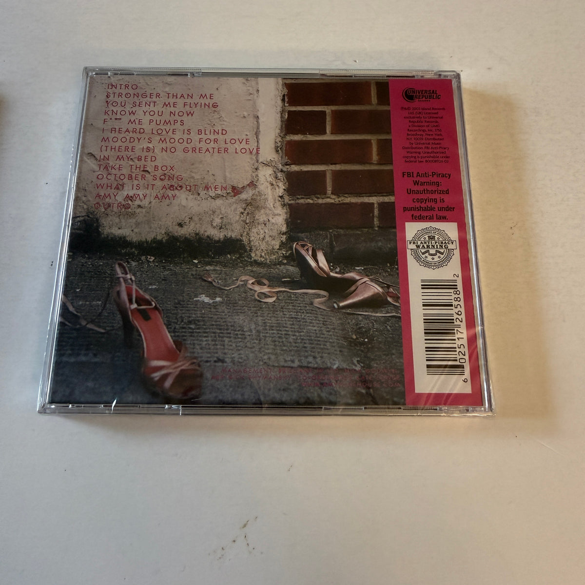 Amy Winehouse Frank New Sealed CD VG\VG