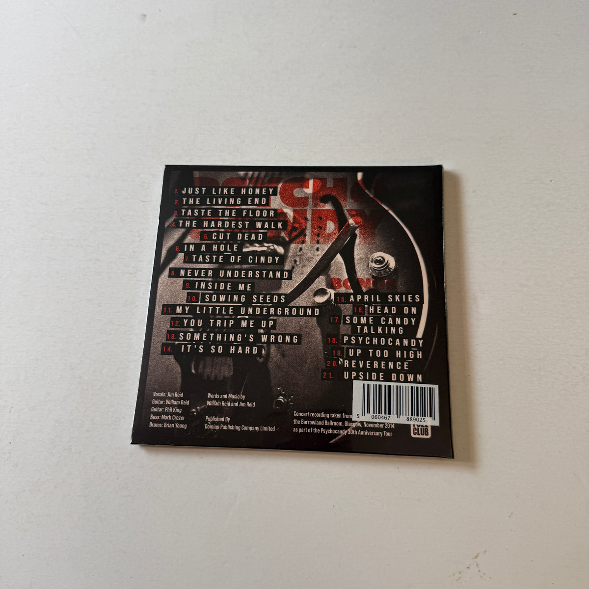 The Jesus And Mary Chain Live At Barrowland New Digipak Sealed CD M\M