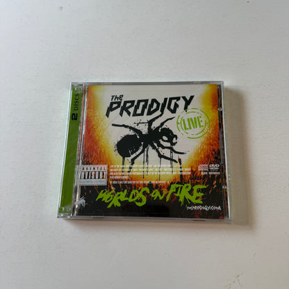 The Prodigy Live - World's On Fire New Sealed 2CD M\M