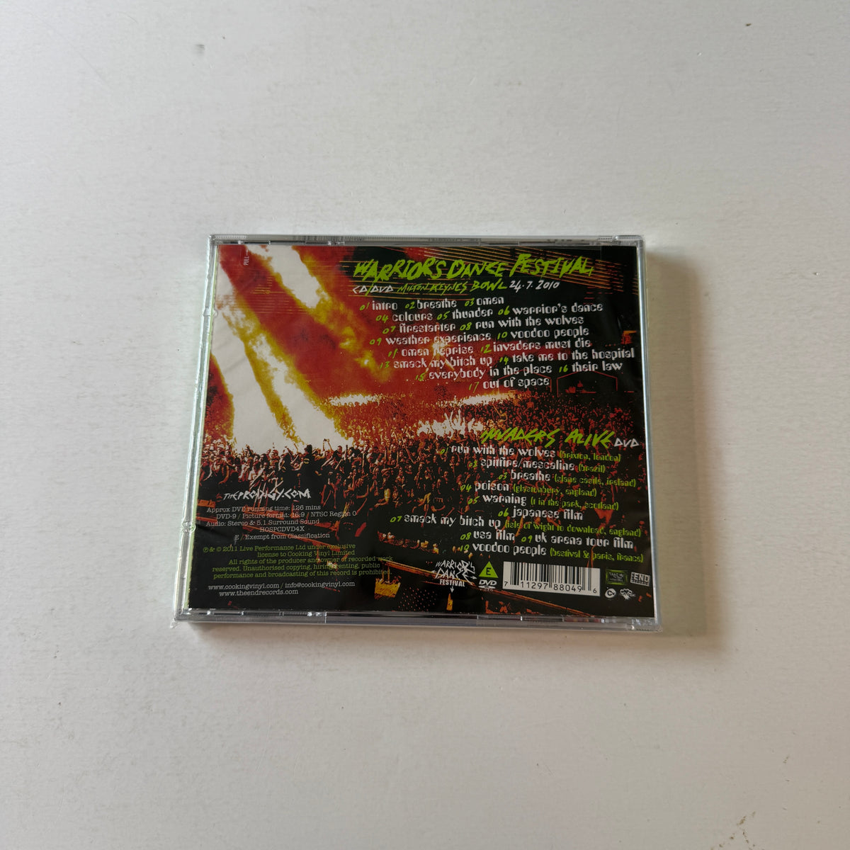 The Prodigy Live - World's On Fire New Sealed 2CD M\M