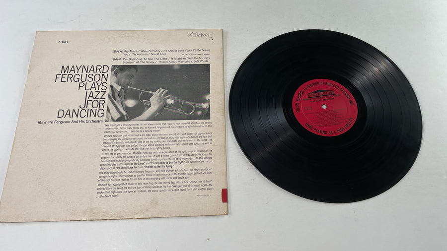 Maynard Ferguson Plays Jazz For Dancing Used Vinyl LP VG+\G+ Forum – F 9035
