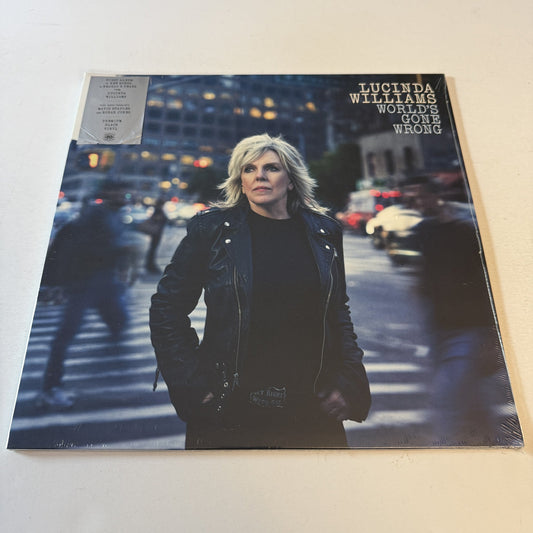 Lucinda Williams World's Gone Wrong New Vinyl LP M\M