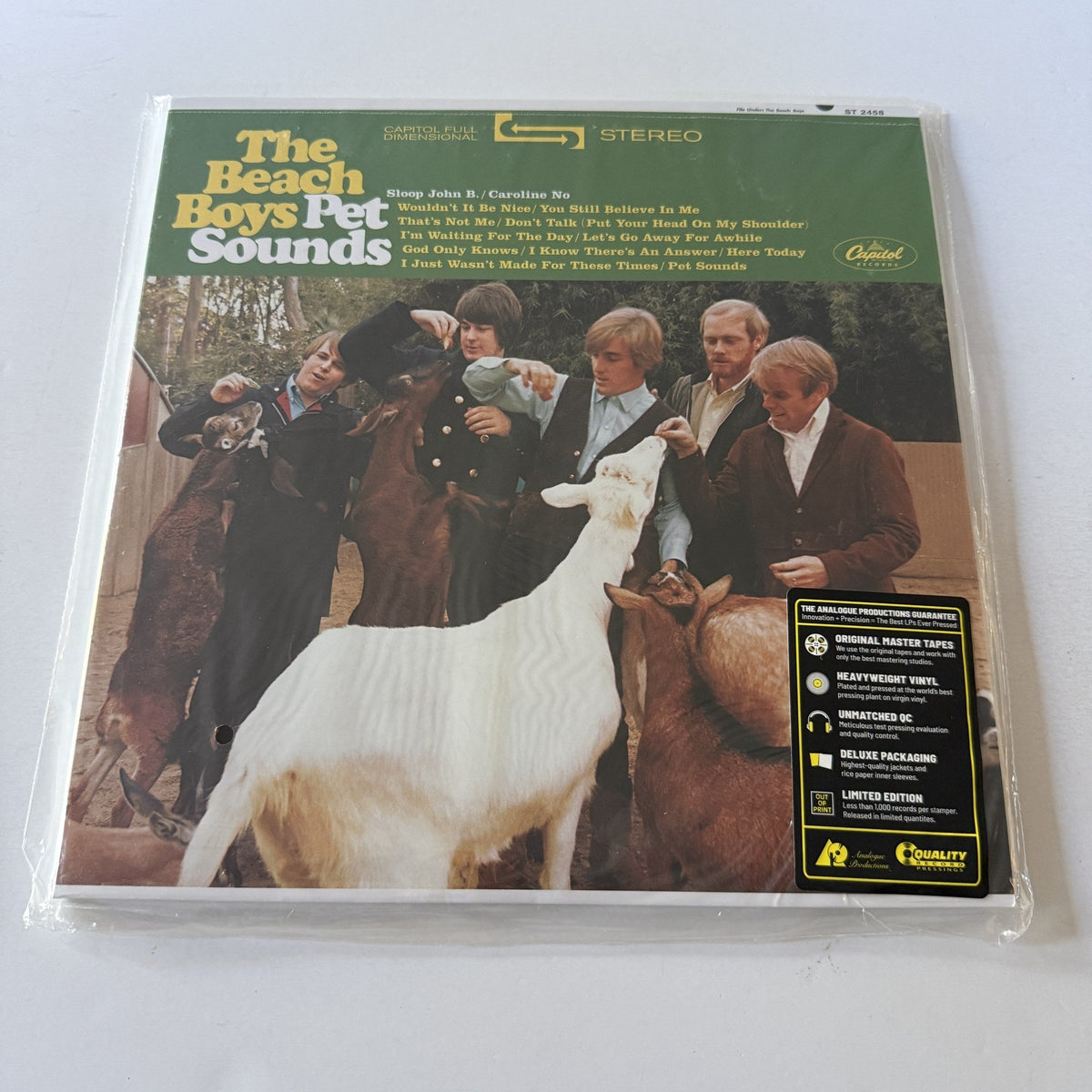 The Beach Boys Pet Sounds 45 RPM New Vinyl 2LP M\M
