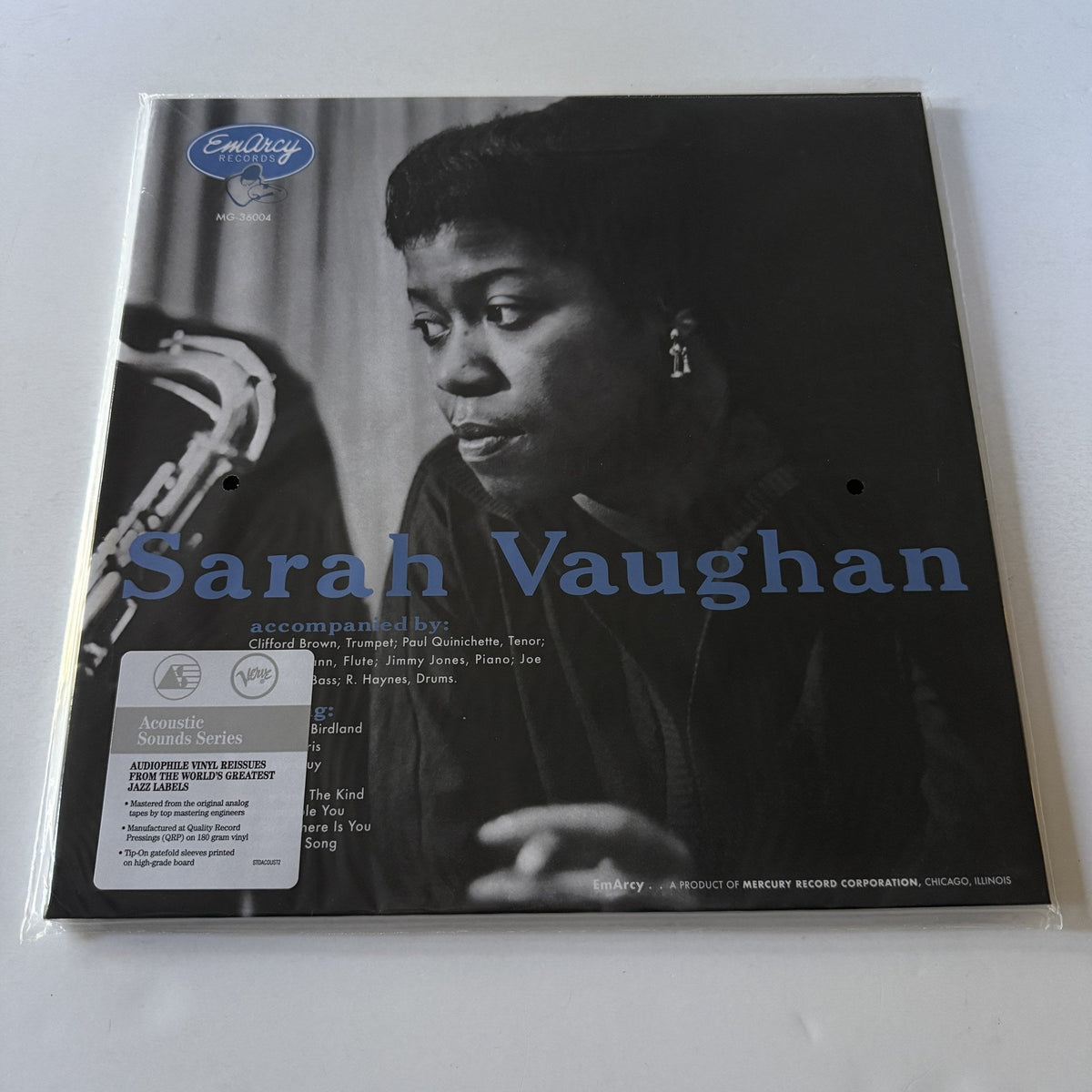 Sarah Vaughan Sarah Vaughan New Vinyl LP M\M