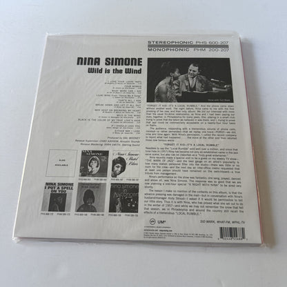 Nina Simone Wild Is The Wind New Vinyl LP M\M