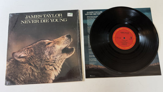 James Taylor Never Die Young Used Vinyl LP VG+\VG+