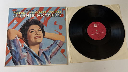 Connie Francis Sing Along With Connie Francis Used Vinyl LP VG+\VG+
