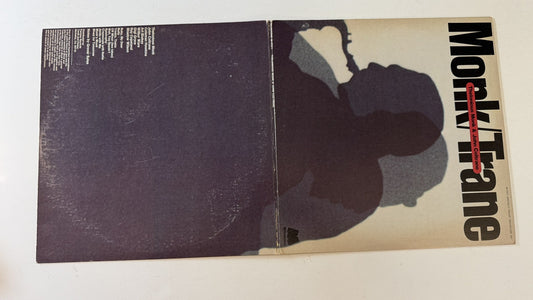 Thelonious Monk Monk / Trane Used Vinyl 2LP VG+\VG