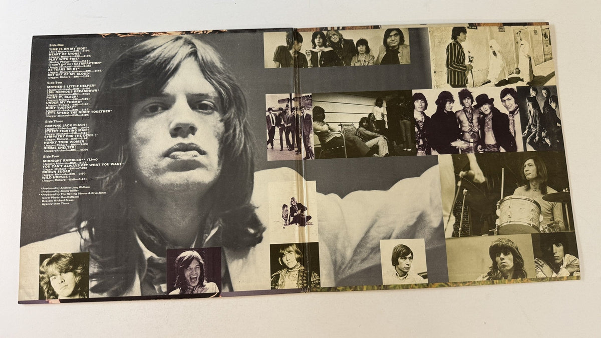 The Rolling Stones Hot Rocks 1964-1971 Used Vinyl 2LP VG+\VG