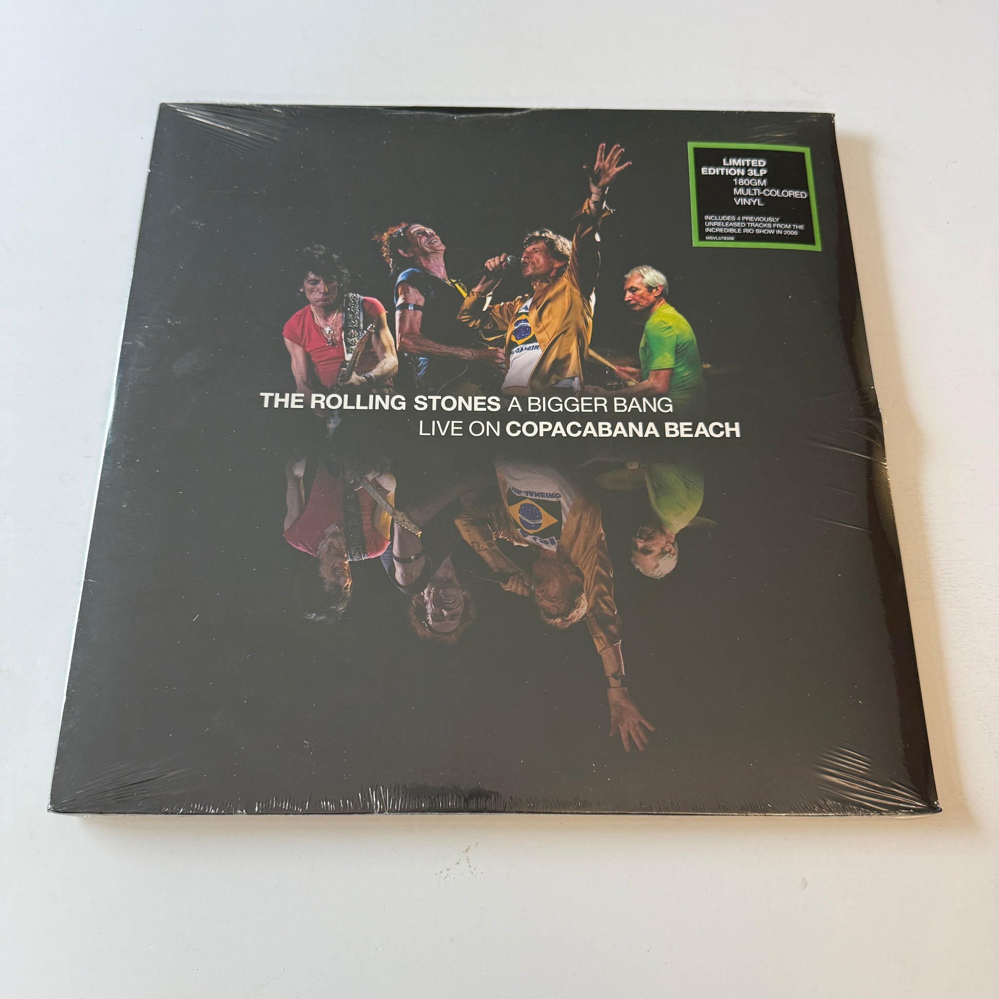 The Rolling Stones A Bigger Bang - Live On Copacabana Beach New Colored Vinyl 3LP M\M