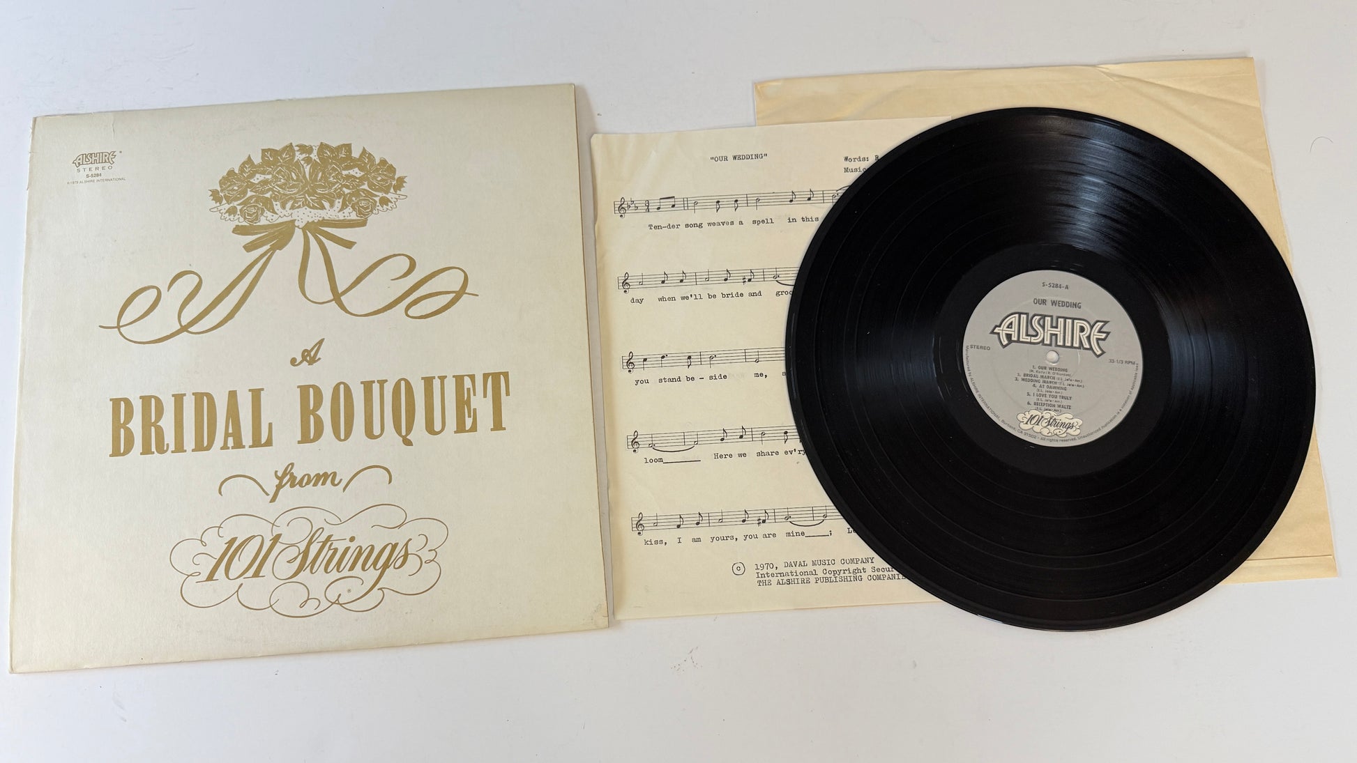 101 Strings A Bridal Bouquet From 101 Strings Used Vinyl LP VG+\VG