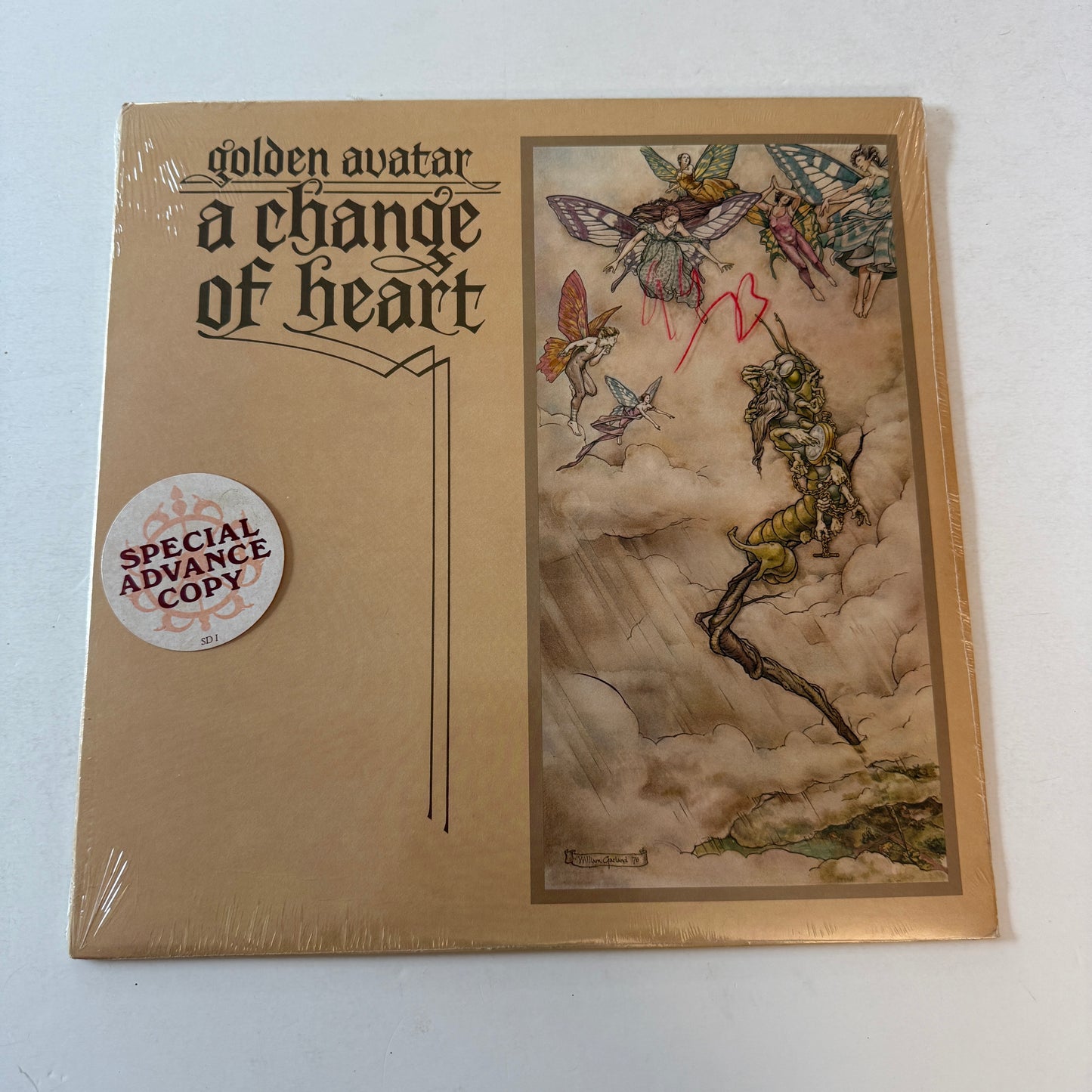 Golden Avatar A Change Of Heart Used Vinyl LP M\VG+