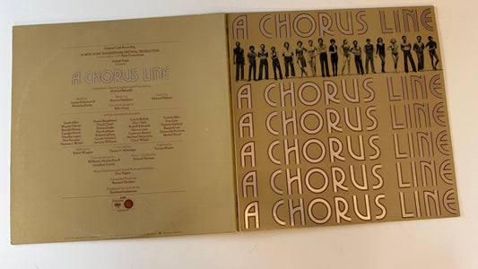 "A Chorus Line" Original Broadway Cast A Chorus Line - Original Cast Recording Used Vinyl LP VG\VG+