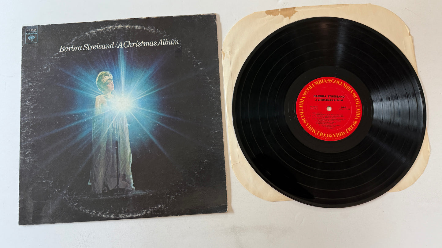Barbra Streisand A Christmas Album Used Vinyl LP VG+\G+