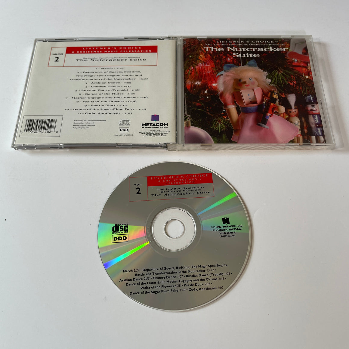 London Symphony Orchestra A Christmas Music Celebration Vol.2: The Nutcracker Suite Used CD VG+\VG+
