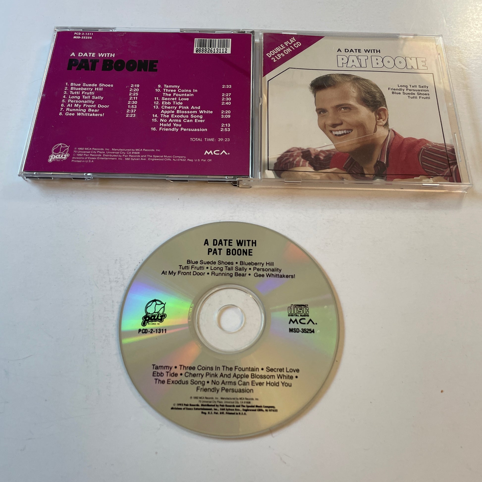 Pat Boone A Date With Pat Boone Used CD VG+\VG+