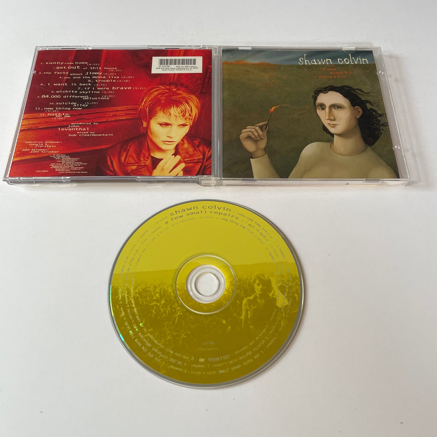 Shawn Colvin A Few Small Repairs Used CD VG+\VG+