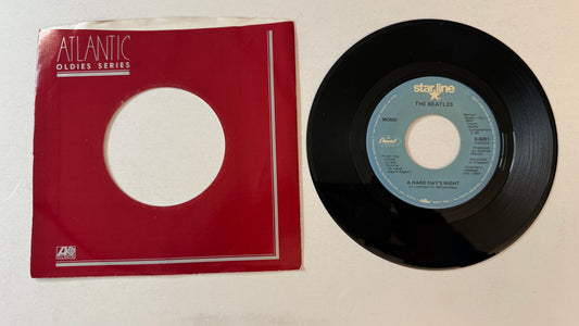 The Beatles A Hard Day's Night Used 45 RPM 7" Vinyl VG+\