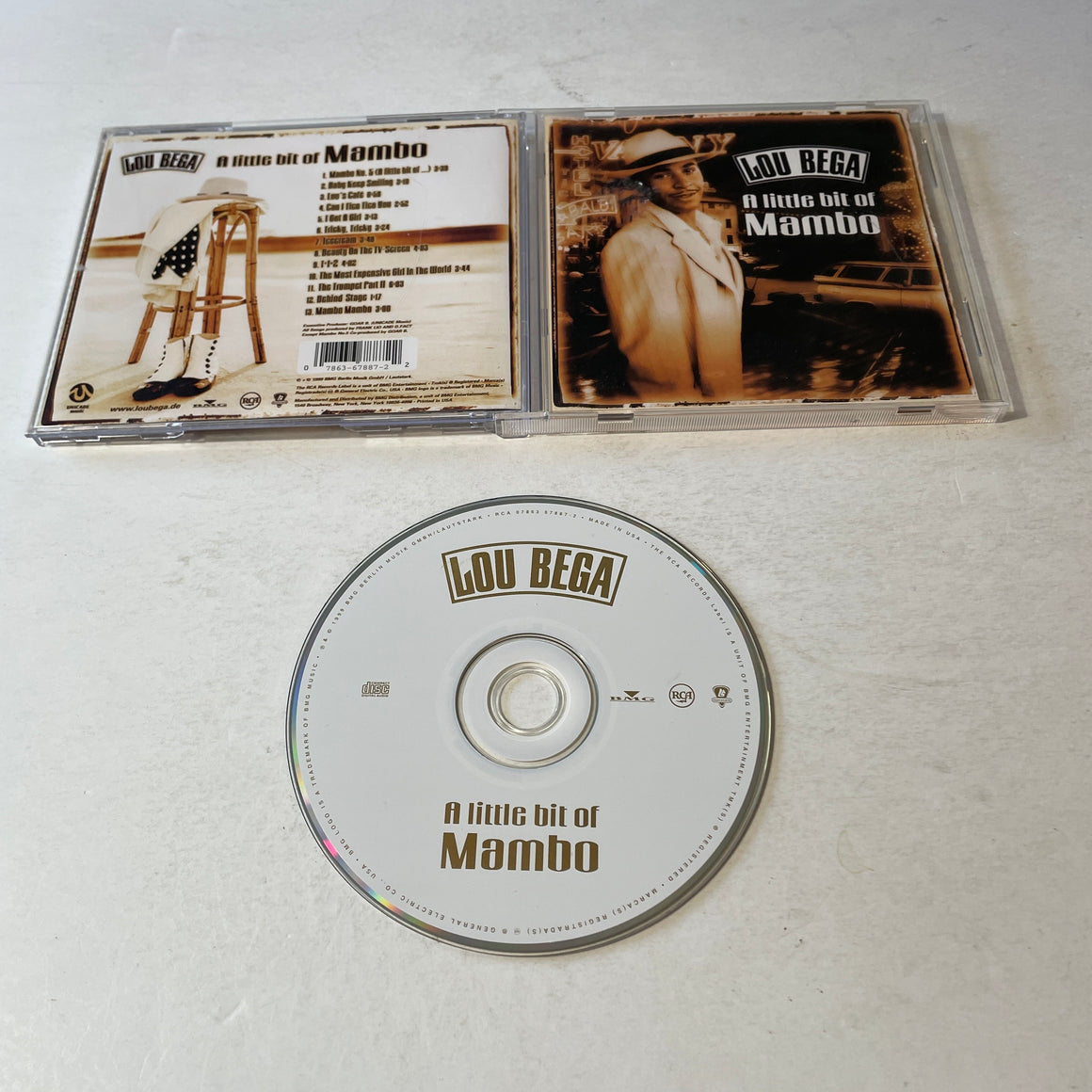 Lou Bega A Little Bit Of Mambo Used CD VG\VG